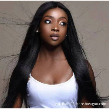 13X4 Wigs Human Hair Lace Front Raw Natural Virgin Hair 30 Inch Full Lace Human Hair Straight Wig 360 Hd Transparent Wig